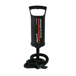 INTEX Pompa de aer manuală "Double Quick I",  furtun cu 3 duze, 29 cm