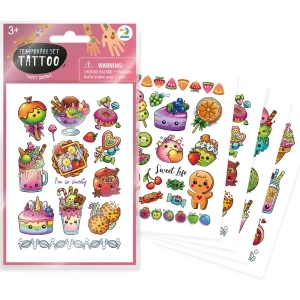 Set de tatuaje temporare pentru copii "Vise dulci", 40 buc.