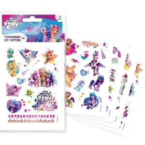 Set de tatuaje temporare pentru copii "My Little Pony", 60 buc.