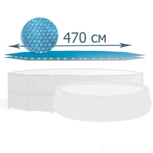 INTEX Husă solară D 470 cm pentru piscine rotunde cu D 488 cm