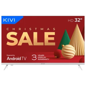 32" LED SMART TV KIVI 32H760QW, 1366x768 HD, Android TV, Alb