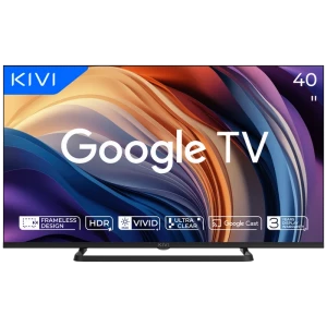 40" LED SMART TV KIVI 40F710QB, 1920x1080 FHD, Google TV, Negru