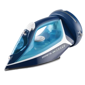 Fier de călcat Polaris PIR 2444K, 2400W, Albastru/Alb