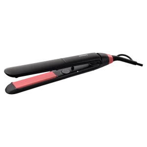Placă de îndreptat părul Philips StraightCare Essential BHS376/00, Negru
