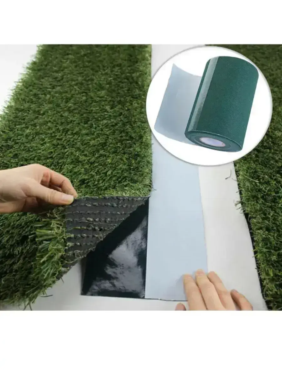 Bandă autoadezivă hola pentru iarbă decorativă 15cm x 5m 2