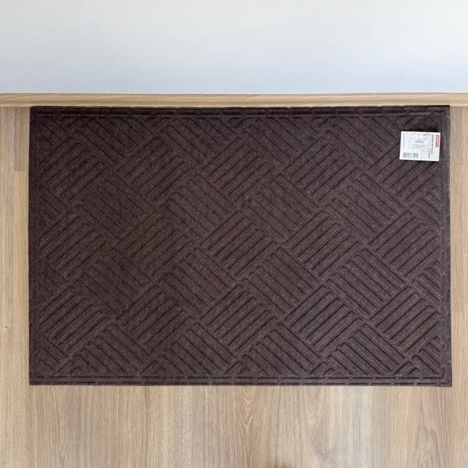 COVOR CAFENIU PENTRU INTRARE PE BAZA DE CAUCIUC 45×75 CM (K-502-1)