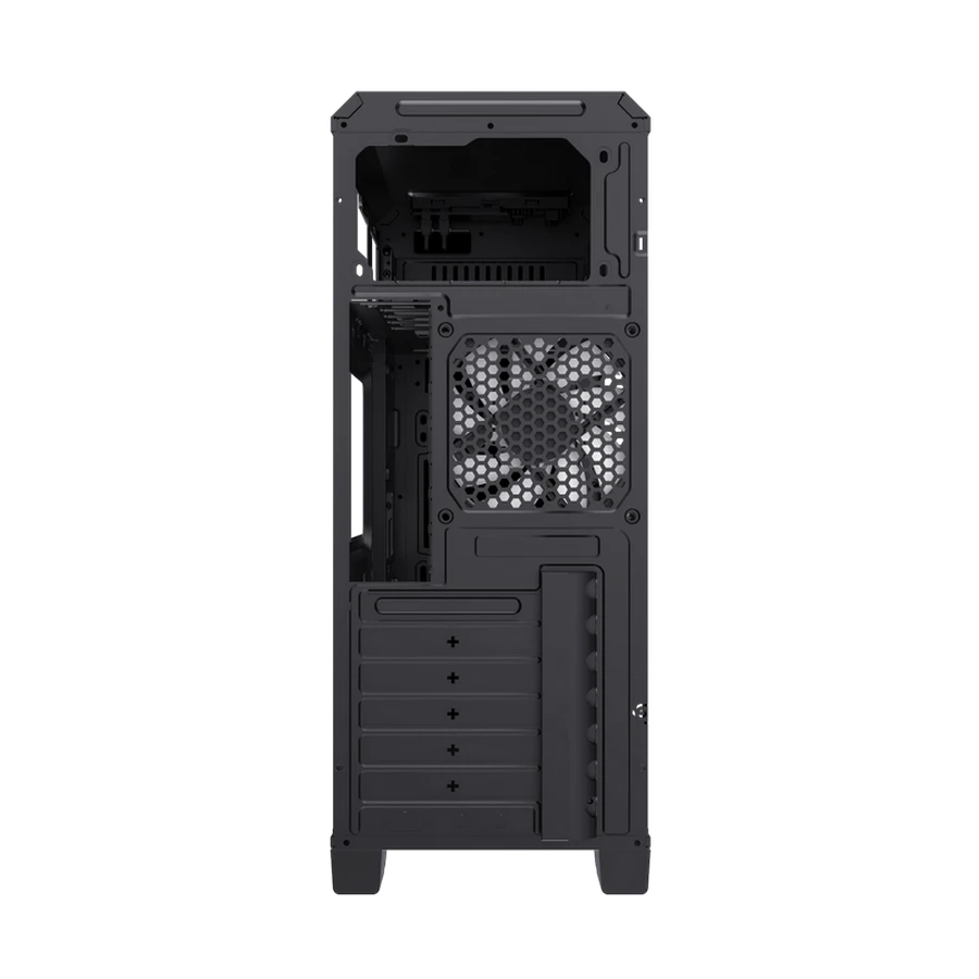 Carcasă pc gamemax g561e-bk, midi-tower, fără psu, negru 8