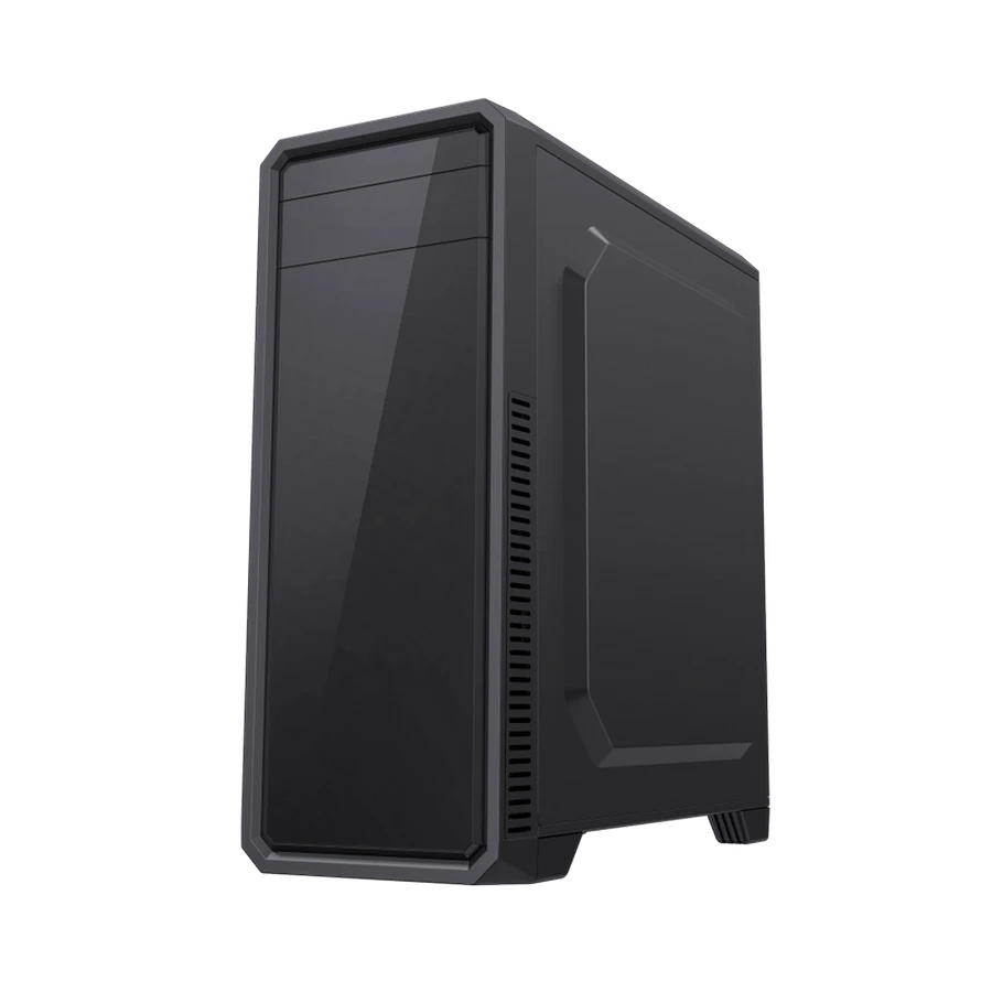 Carcasă pc gamemax g561e-bk, midi-tower, fără psu, negru 2