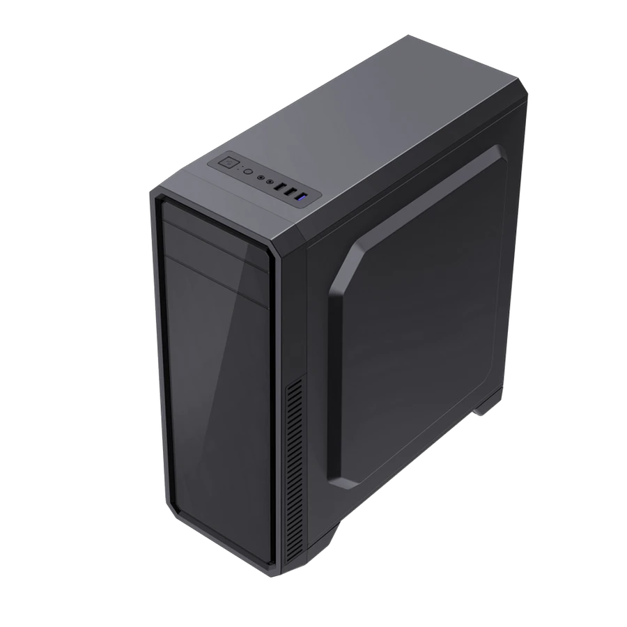 Carcasă pc gamemax g561e-bk, midi-tower, fără psu, negru 3