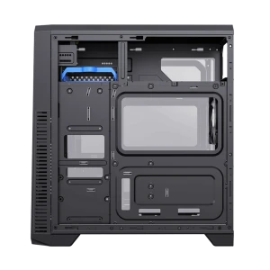Carcasă pc gamemax g561e-bk, midi-tower, fără psu, negru Thumbnail 5