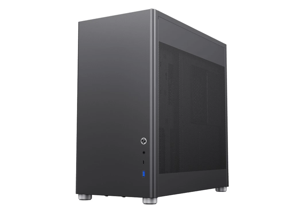 Carcasă pc gamemax meshbox, desktop, fără psu, negru 10