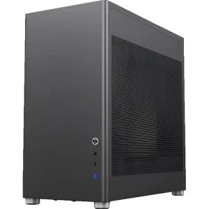 Carcasă PC Gamemax MeshBox, Desktop, Fără PSU, Negru