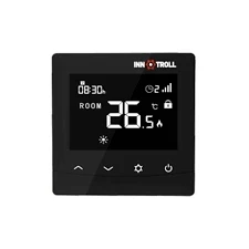 Termostat innotroll ht negru programabil cu senzor sapa in doza