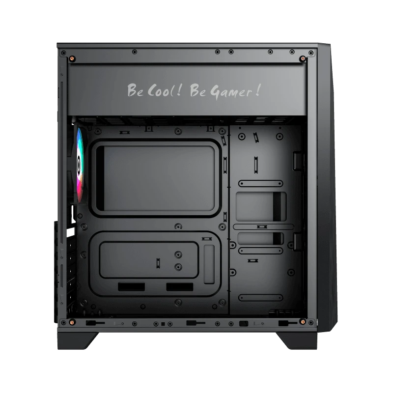 Компьютерный корпус gamemax nova n6, midi-tower, без блока питания, чёрный 12
