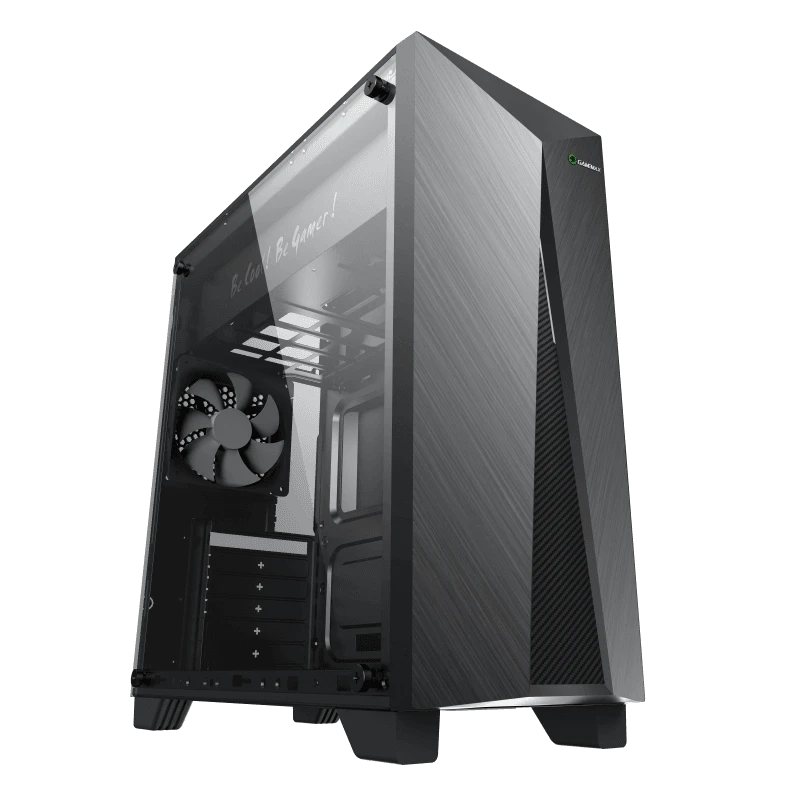 Компьютерный корпус gamemax nova n6, midi-tower, без блока питания, чёрный 7