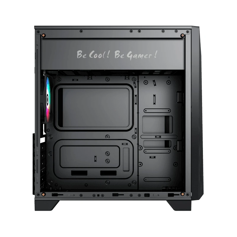 Компьютерный корпус gamemax nova n6, midi-tower, без блока питания, чёрный 14