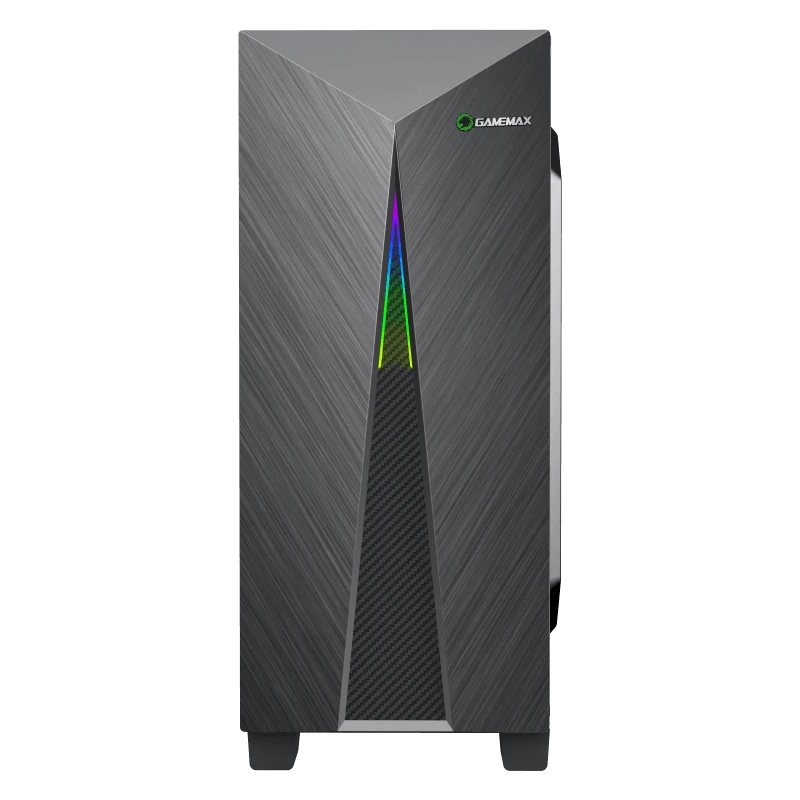 Компьютерный корпус gamemax nova n6, midi-tower, без блока питания, чёрный 13