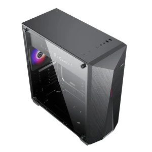 Компьютерный корпус gamemax nova n6, midi-tower, без блока питания, чёрный Thumbnail 2
