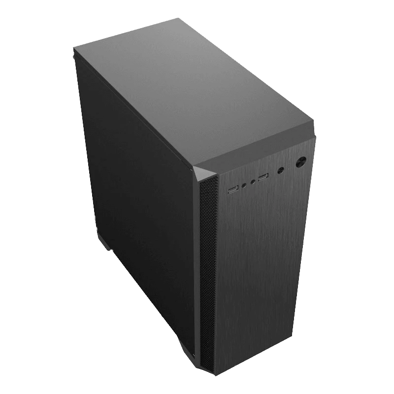 Carcasă pc gamemax silent hill, midi-tower, fără psu, negru 7