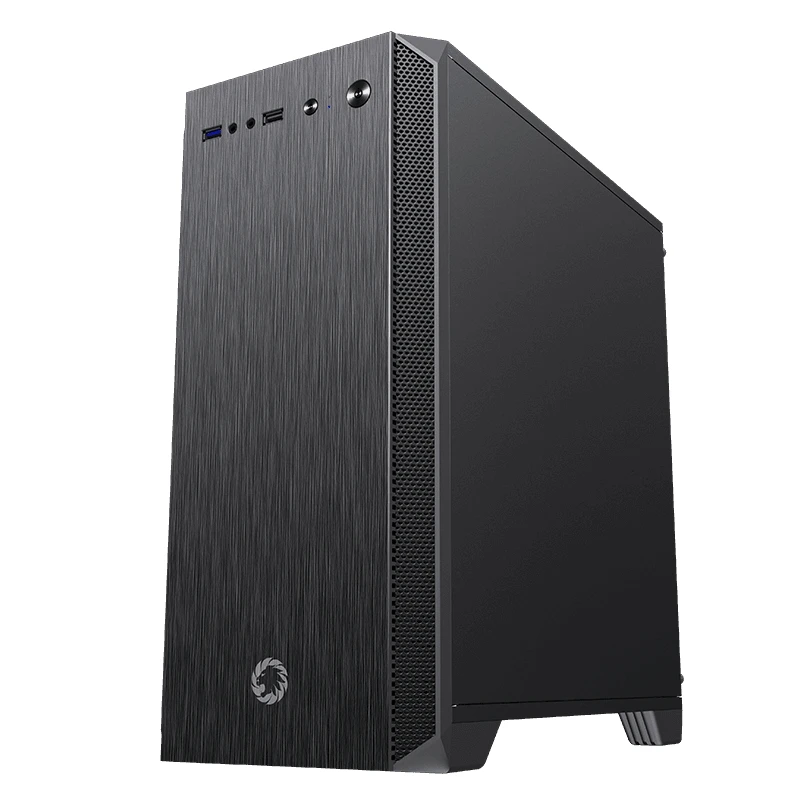 Carcasă pc gamemax silent hill, midi-tower, fără psu, negru 9