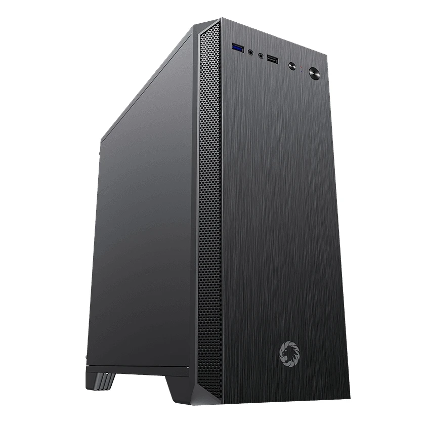 Carcasă pc gamemax silent hill, midi-tower, fără psu, negru 17