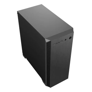 Carcasă pc gamemax silent hill, midi-tower, fără psu, negru Thumbnail 7