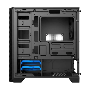 Carcasă pc gamemax silent hill, midi-tower, fără psu, negru Thumbnail 8