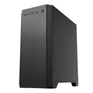 Carcasă pc gamemax silent hill, midi-tower, fără psu, negru Thumbnail 3