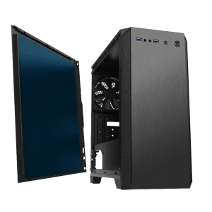 Carcasă pc gamemax silent hill, midi-tower, fără psu, negru Thumbnail 10