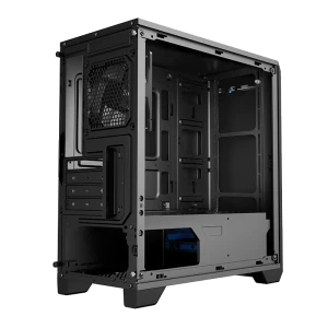 Carcasă pc gamemax silent hill, midi-tower, fără psu, negru Thumbnail 13