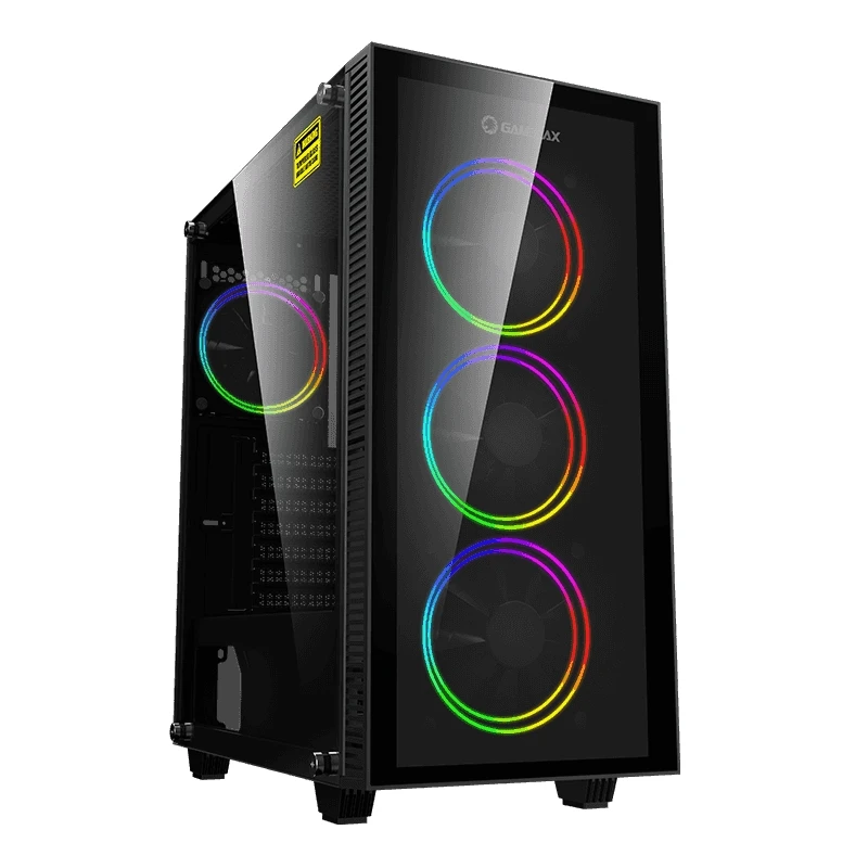 Компьютерный корпус gamemax draco xd, midi-tower, без блока питания, чёрный 19