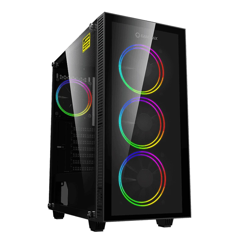 Компьютерный корпус gamemax draco xd, midi-tower, без блока питания, чёрный 12