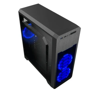 Carcasă pc gamemax g563, midi-tower, fără psu, negru Thumbnail 4