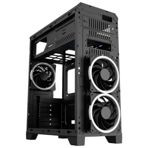 Carcasă pc gamemax g563, midi-tower, fără psu, negru Thumbnail 14