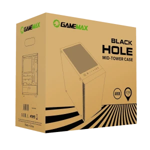 Компьютерный корпус gamemax black hole, midi-tower, без блока питания, чёрный Thumbnail 8