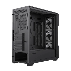 Carcasă pc gamemax siege, midi-tower, fără psu, negru Thumbnail 5