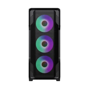 Carcasă pc gamemax siege, midi-tower, fără psu, negru Thumbnail 9