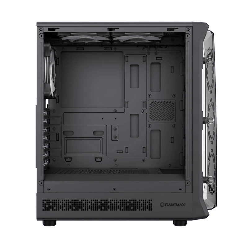 Компьютерный корпус gamemax starlight 2 ab, midi-tower, без блока питания, чёрный 10