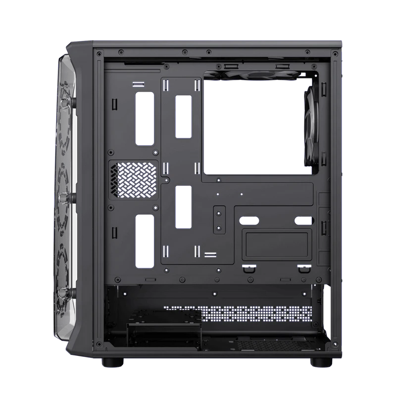 Компьютерный корпус gamemax starlight 2 ab, midi-tower, без блока питания, чёрный 3