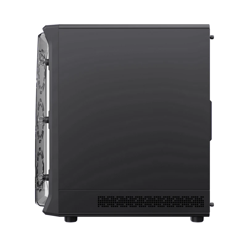 Компьютерный корпус gamemax starlight 2 ab, midi-tower, без блока питания, чёрный 8