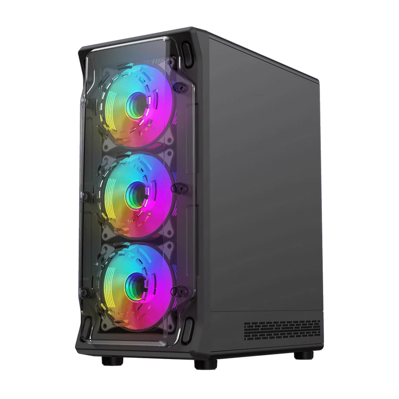 Компьютерный корпус gamemax starlight 2 ab, midi-tower, без блока питания, чёрный 4