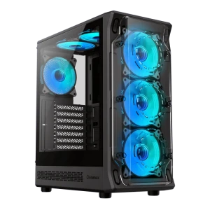 Компьютерный корпус gamemax starlight 2 ab, midi-tower, без блока питания, чёрный Thumbnail 9