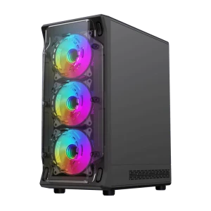 Компьютерный корпус gamemax starlight 2 ab, midi-tower, без блока питания, чёрный Thumbnail 4