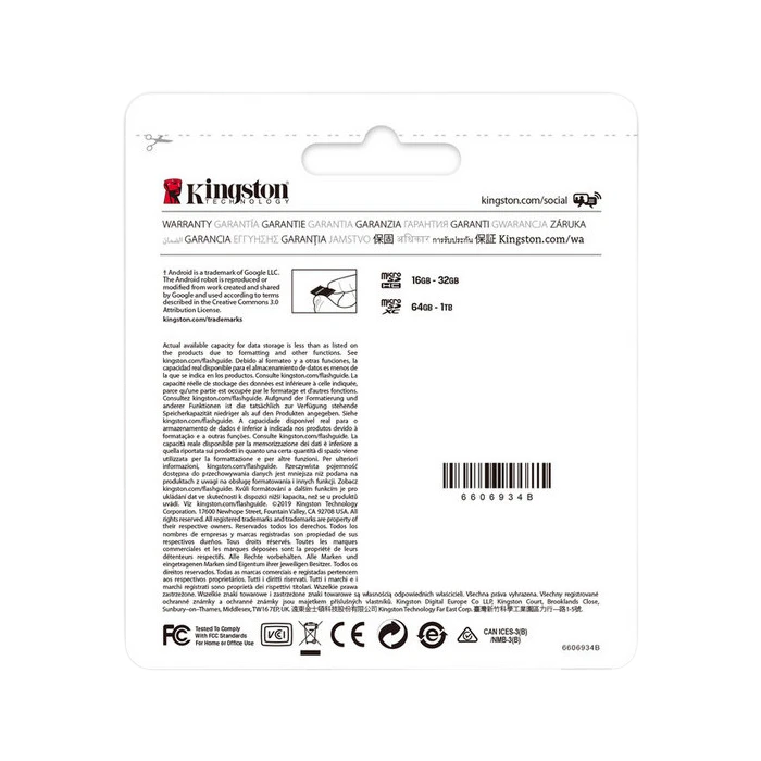 Card de memorie kingston canvas select+, 512gb (sdcs2/512gb) 5