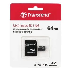Карта памяти transcend microsdxc 340s, 64гб (ts64gusd340s) Thumbnail 3
