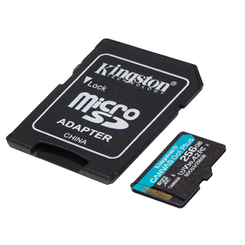 Карта памяти kingston canvas go! plus, 256гб (sdcg3/256gb) 3