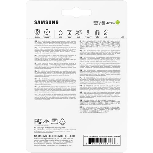 Карта памяти samsung pro ultimate microsd, 128гб (mb-my128sa/ww) 3