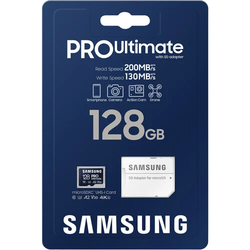 Карта памяти samsung pro ultimate microsd, 128гб (mb-my128sa/ww) 4