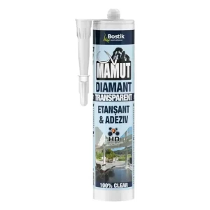 Mamut diamant den braven 2in1 etansant&adeziv transparent 290ml Thumbnail 2