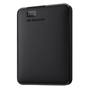 Внешний портативный жесткий диск Western Digital WD Elements,  4 TB, Чёрный (WDBU6Y0040BBK-WESN)